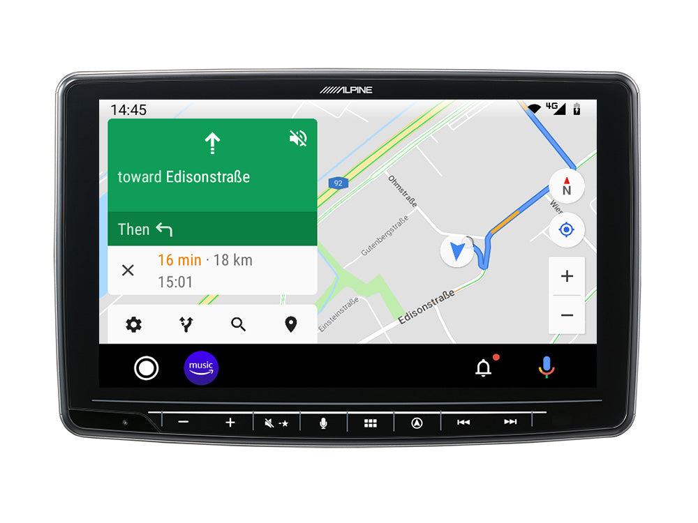 Alpine INE-F904D 9-inch navigation