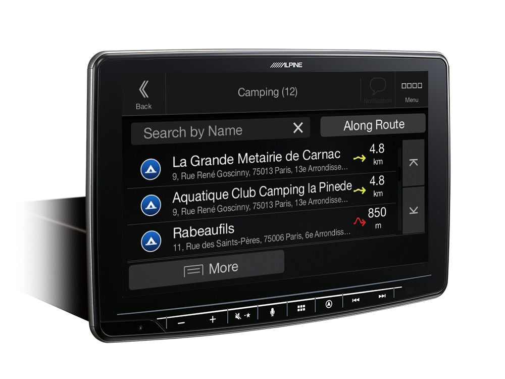 9-Inch Navigation System, featuring DAB+ digital radio, Apple CarPlay and Android Auto compatibility for Volkswagen T6.1 from 11.2019 till 2022