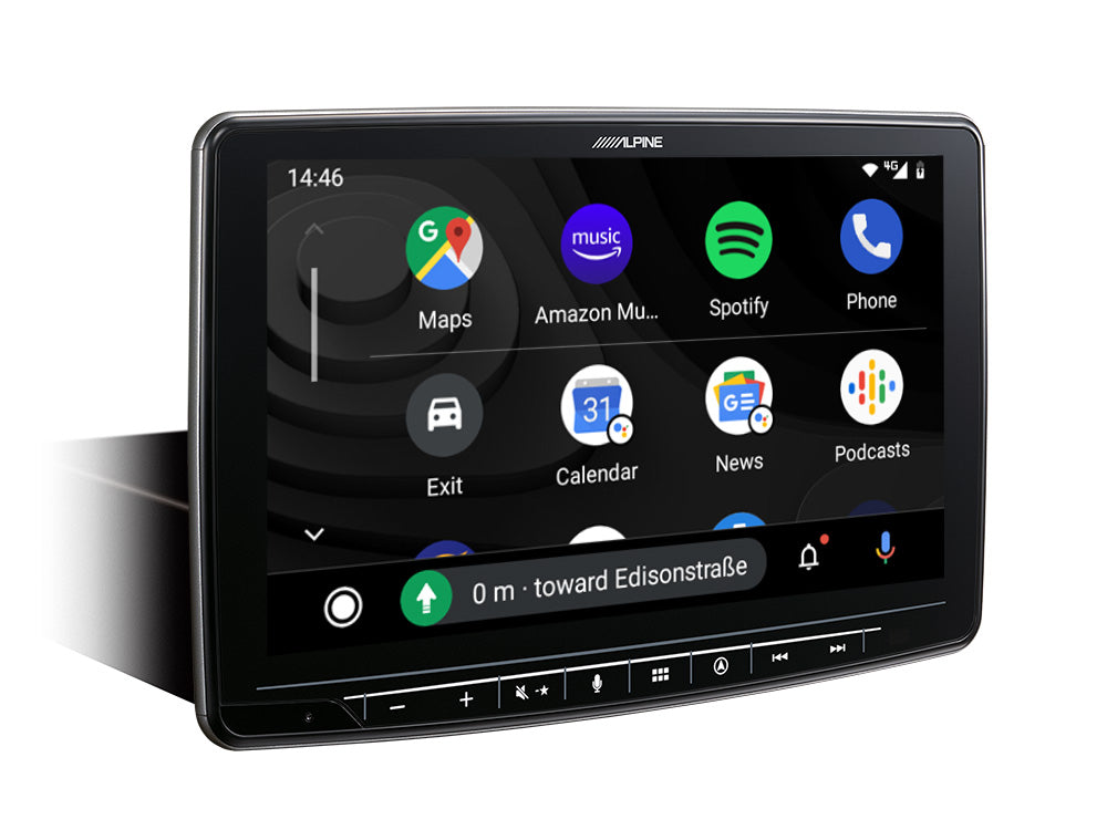 9-Inch Navigation System, featuring DAB+ digital radio, Apple CarPlay and Android Auto compatibility for Volkswagen T6.1 from 11.2019 till 2022