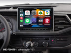 9-Inch Navigation System, featuring DAB+ digital radio, Apple CarPlay and Android Auto compatibility for Volkswagen T6.1 from 11.2019 till 2022