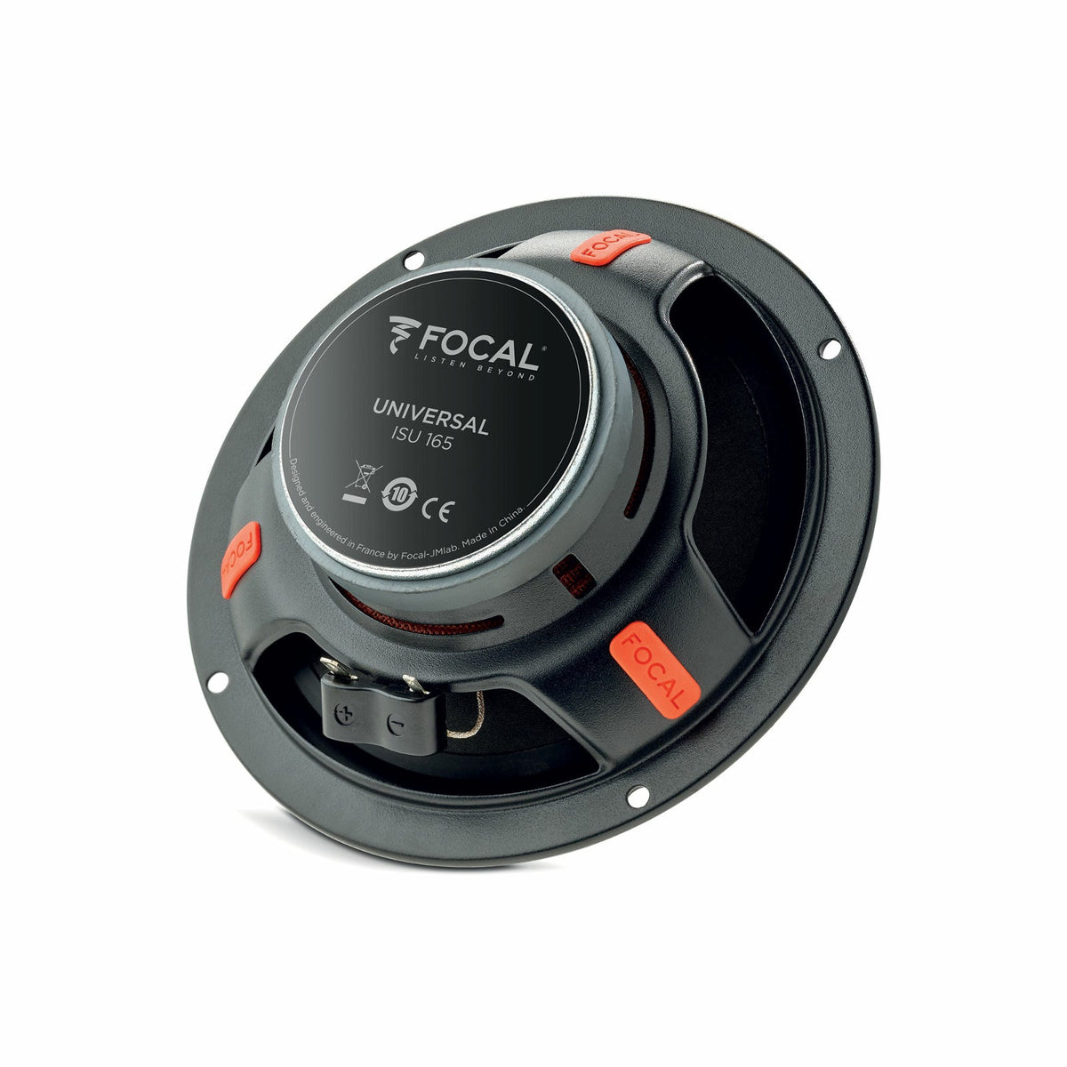Focal ISU 165 Universal 2 Way 6.5 Inch Component Speaker Kit 70w RMS