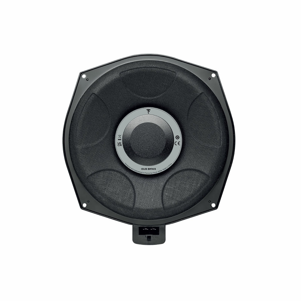 Focal ISUB BMW 8 Inside Series Direct Fit Sub Under Seat Subwoofers 8ohm