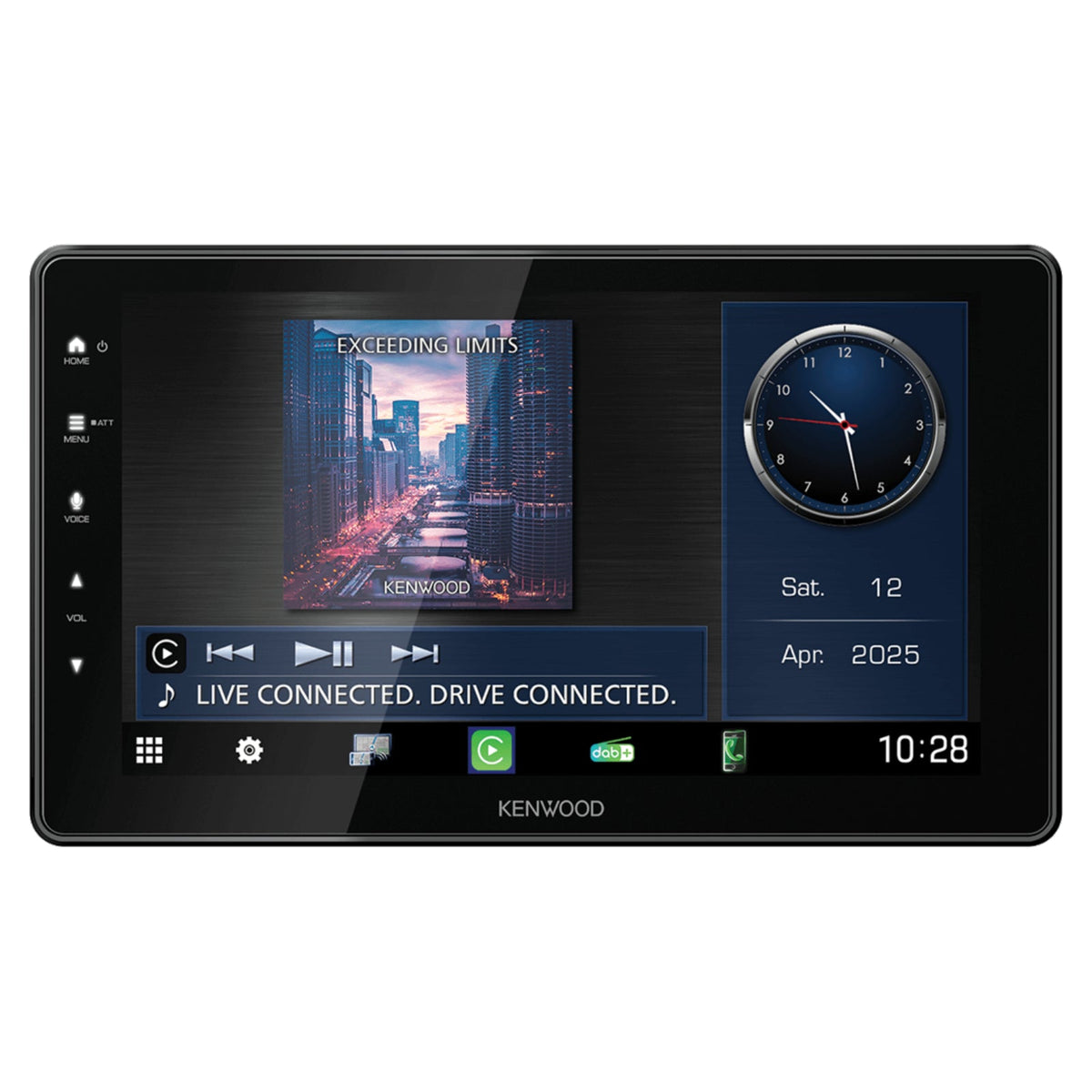 Kenwood DMX-F920DS 9 Inch Car Stereo Wireless Apple CarPlay DAB Radio Bluetooth