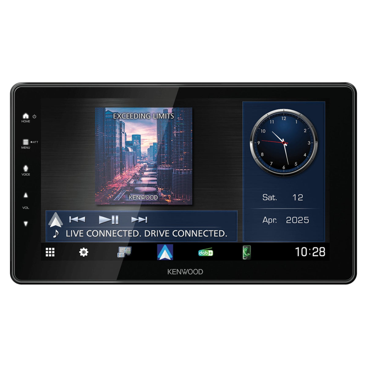 Kenwood DMX-F920DS 9 Inch Car Stereo Wireless Apple CarPlay DAB Radio Bluetooth