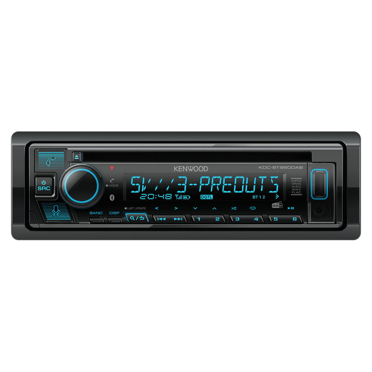 Kenwood KDC-BT960DAB CD USB Bluetooth Car Stereo DAB Radio Aerial Included