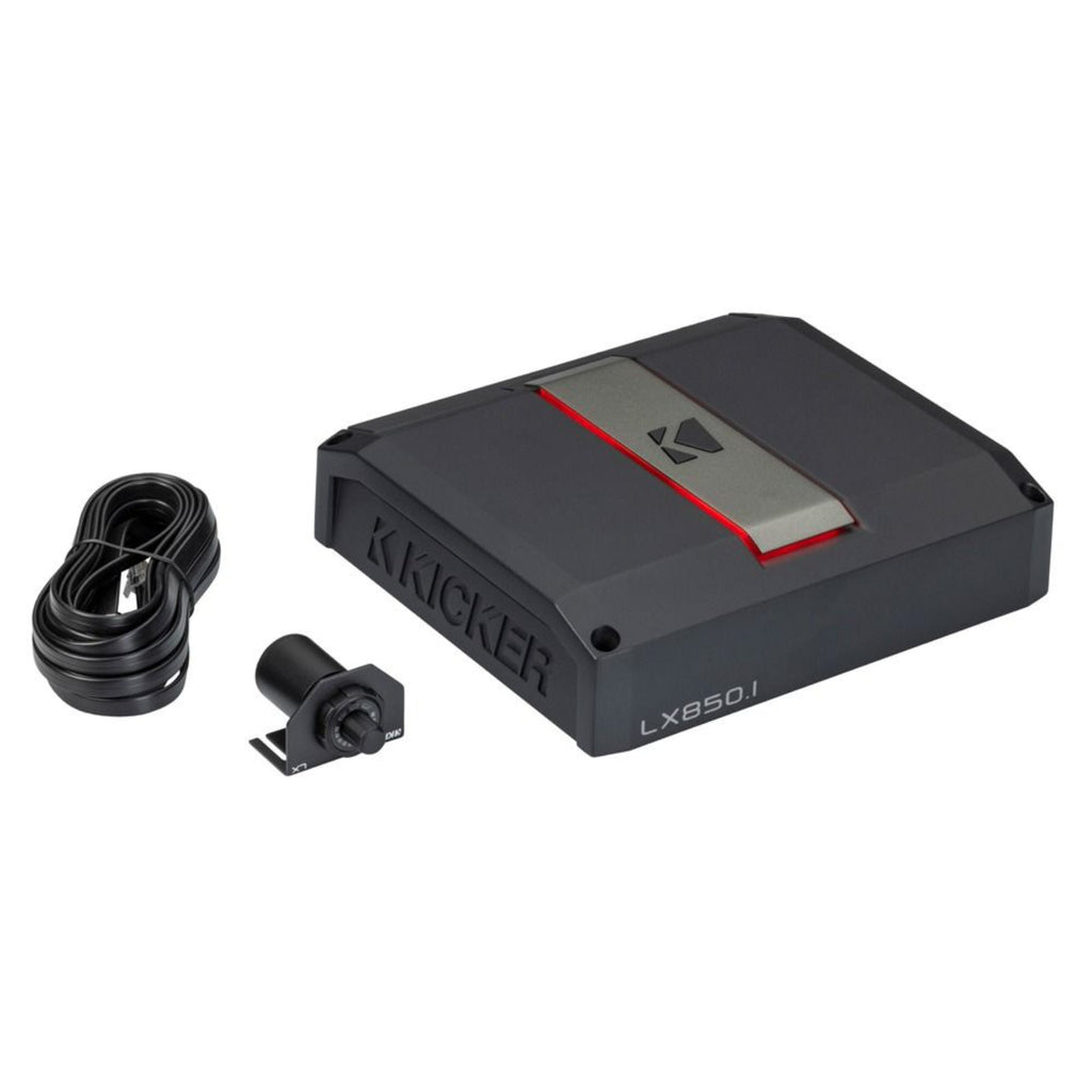 Kicker LX850.1 Amp 1 Channel Mono Subwoofer Car Amplifier up to 850w RMS