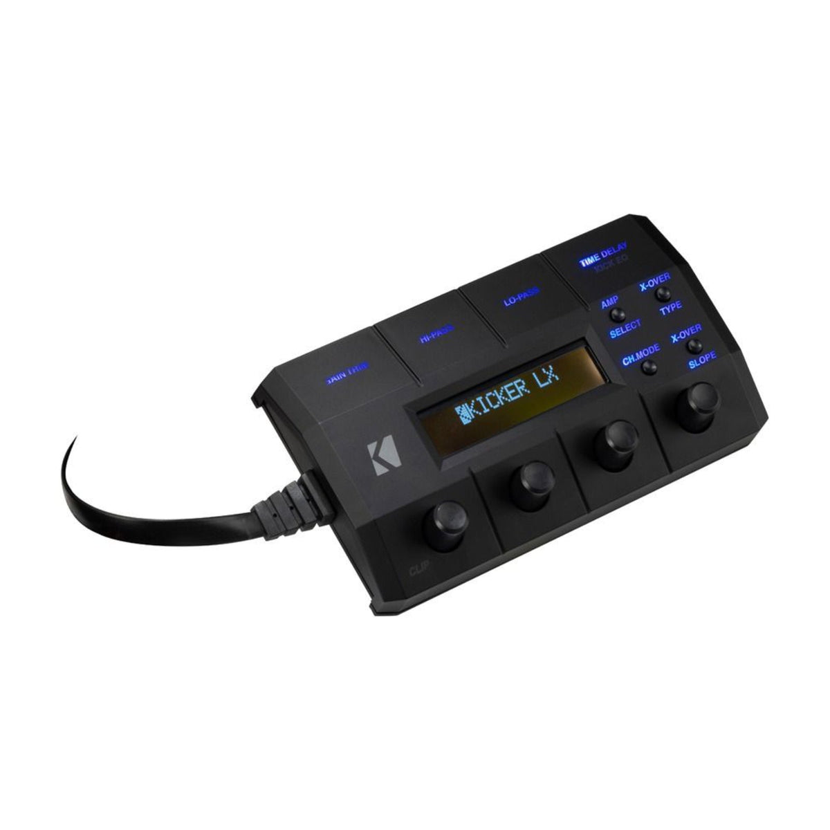 Kicker LX1300.7 Amp 7 Channel Car Amplifier with DSP Features & LX Controller