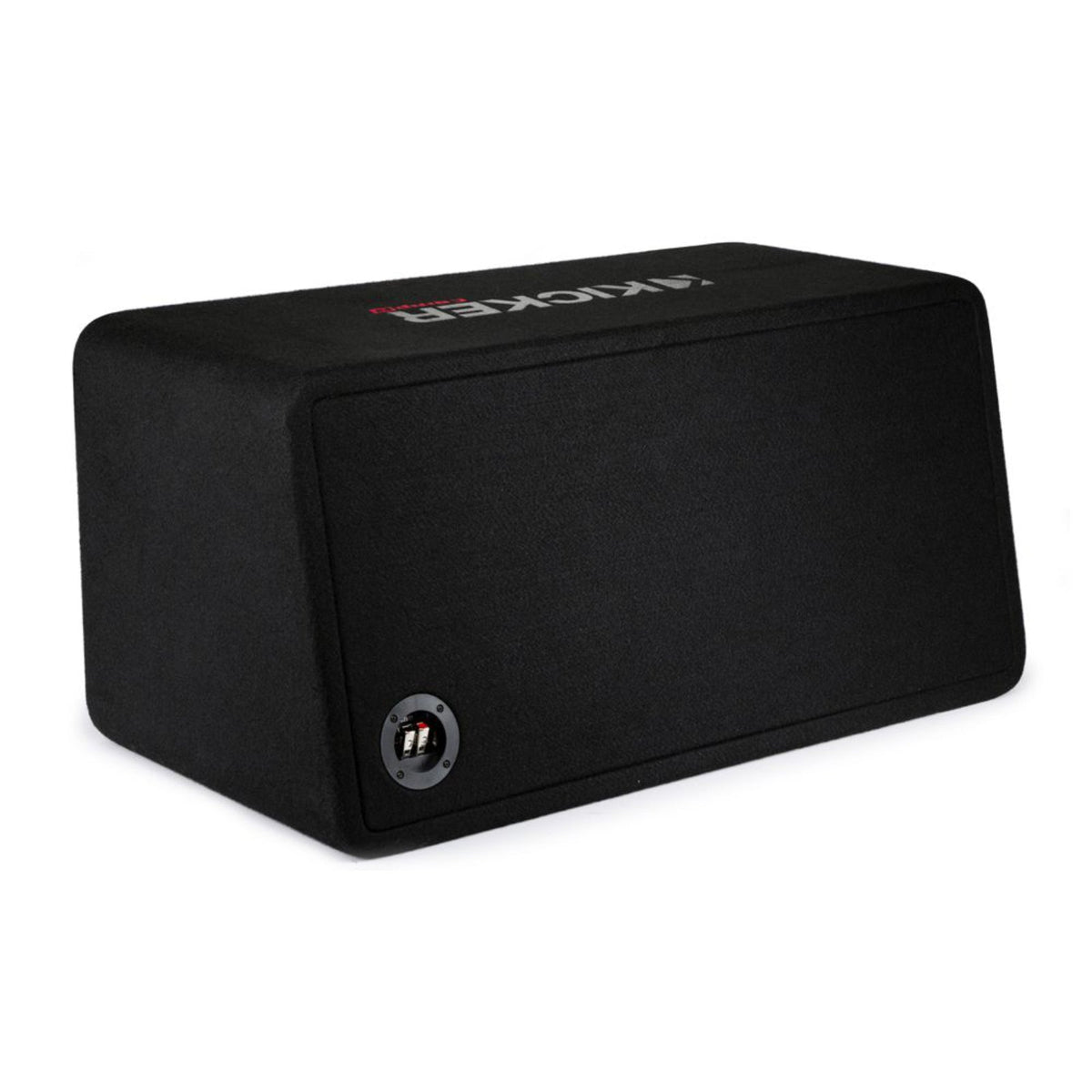 Kicker 48DCWR122 Dual 12 Inch CompR Ported Loaded Subwoofer Enclosure 1000w RMS