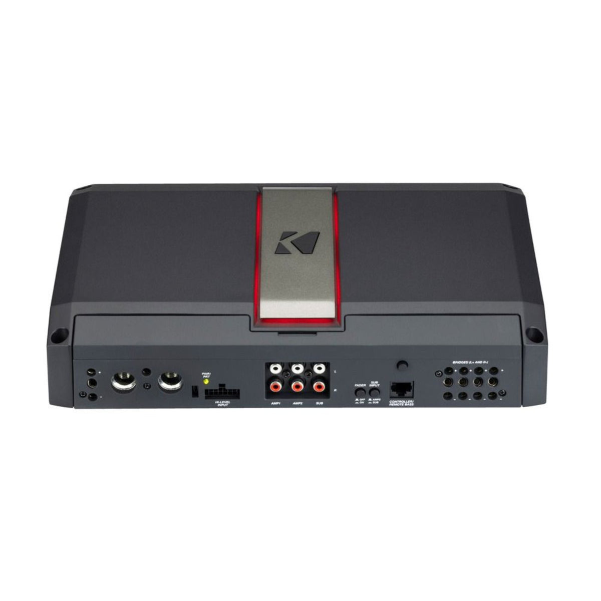 Kicker LX1200.5 Amp 5 Channel Car Amplifier with DSP Features & LX Controller