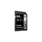Lexar 64GB Professional 1667x SDXC UHS-II Card Silver Series Class 10 U3 V60