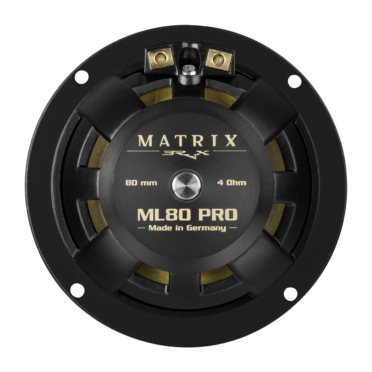 Brax Matrix ML80 PRO 3 Inch High End Midrange Car Speakers 100w RMS Pair