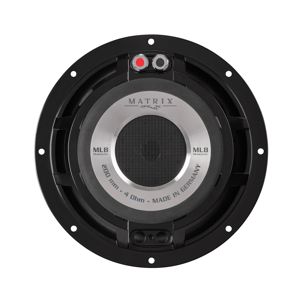 Brax Matrix ML8 MID 8 Inch Hi-End Midbass Woofers 200w RMS 4 Ohms Pair