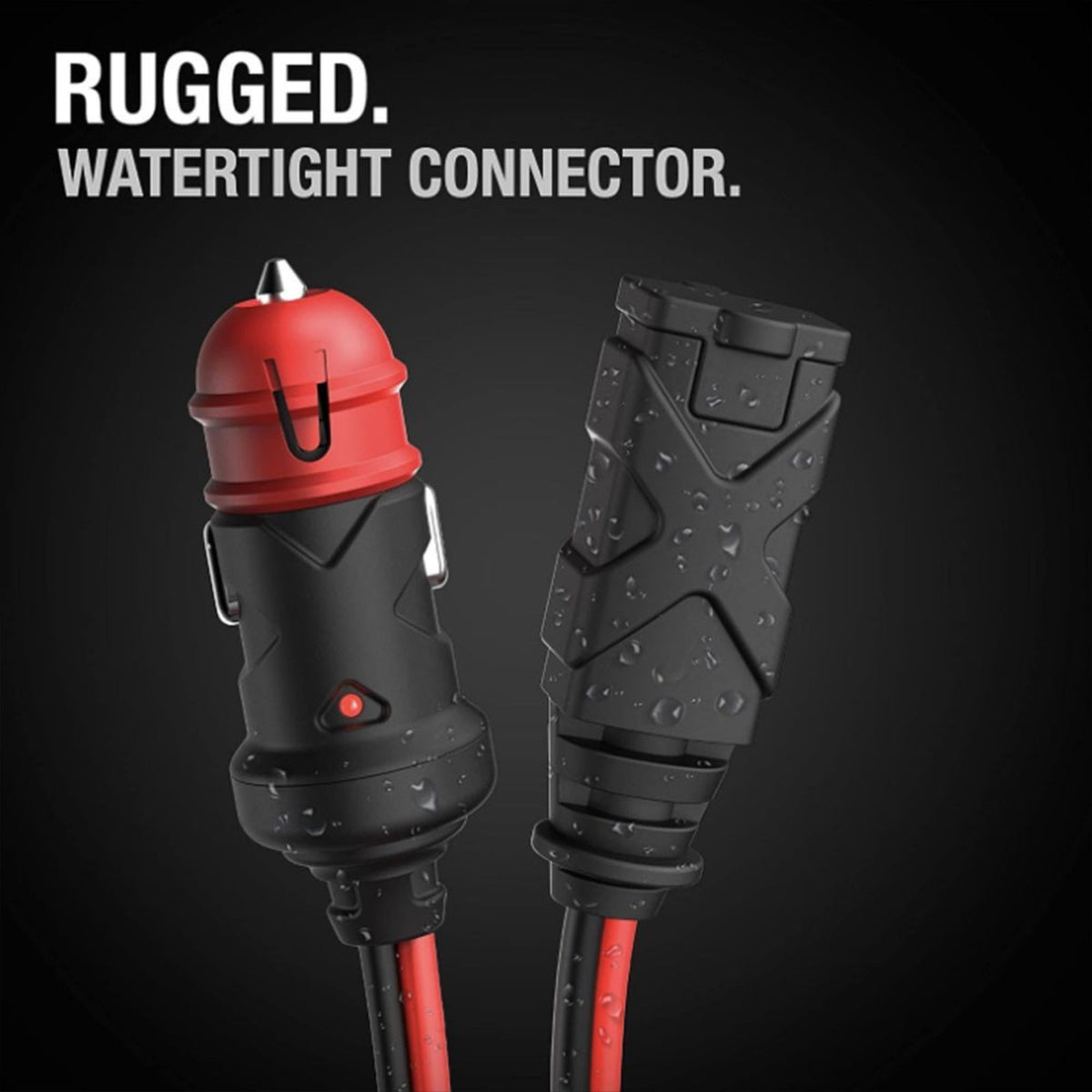 NOCO GC003 X-Connect 12V Male Plug for Genius 1 2 5 10 2X2 2X4 & G Series