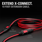 NOCO GC004 X-Connect 10ft Extension Cable for Genius 1 2 5 10 2X2 2X4 & G Series