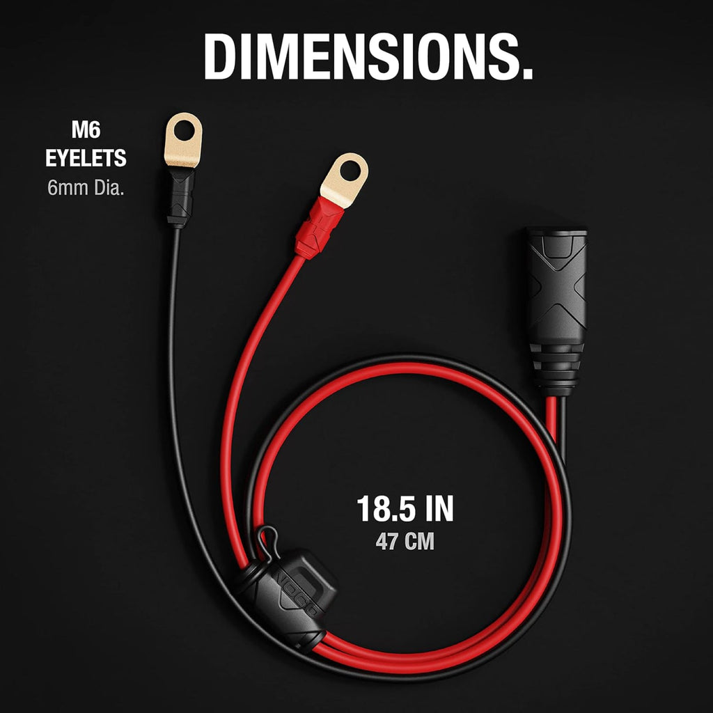 NOCO GC002 X-Connect Eyelet Terminal Connector for Genius 1 2 5 10 & G Series