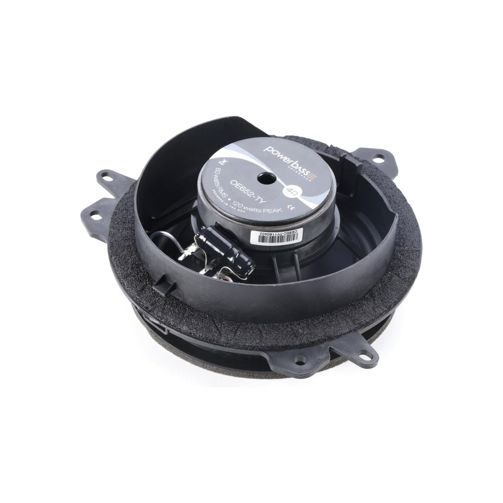 PowerBass OE65C-TY 6.5 Inch Direct Fit Toyota Component Speakers 60w RMS