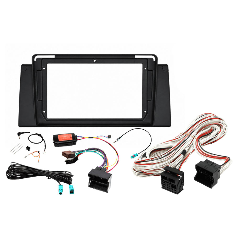 BMW X5 (E53) 2000–2006 Perfect Fit 9" Stereo Fitting Kit (Navigation Radio)