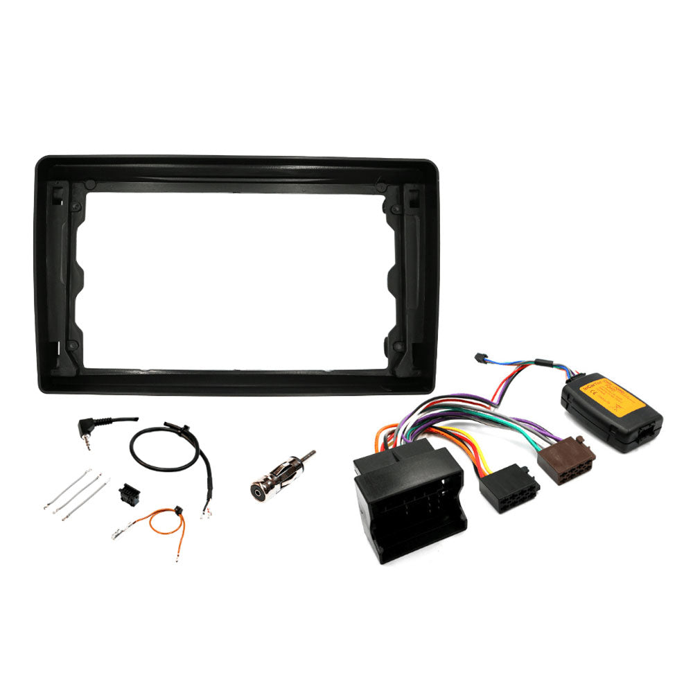 Ford (Rectangle Radios) Perfect Fit 9" Stereo Fitting Kit (No Steering Controls)