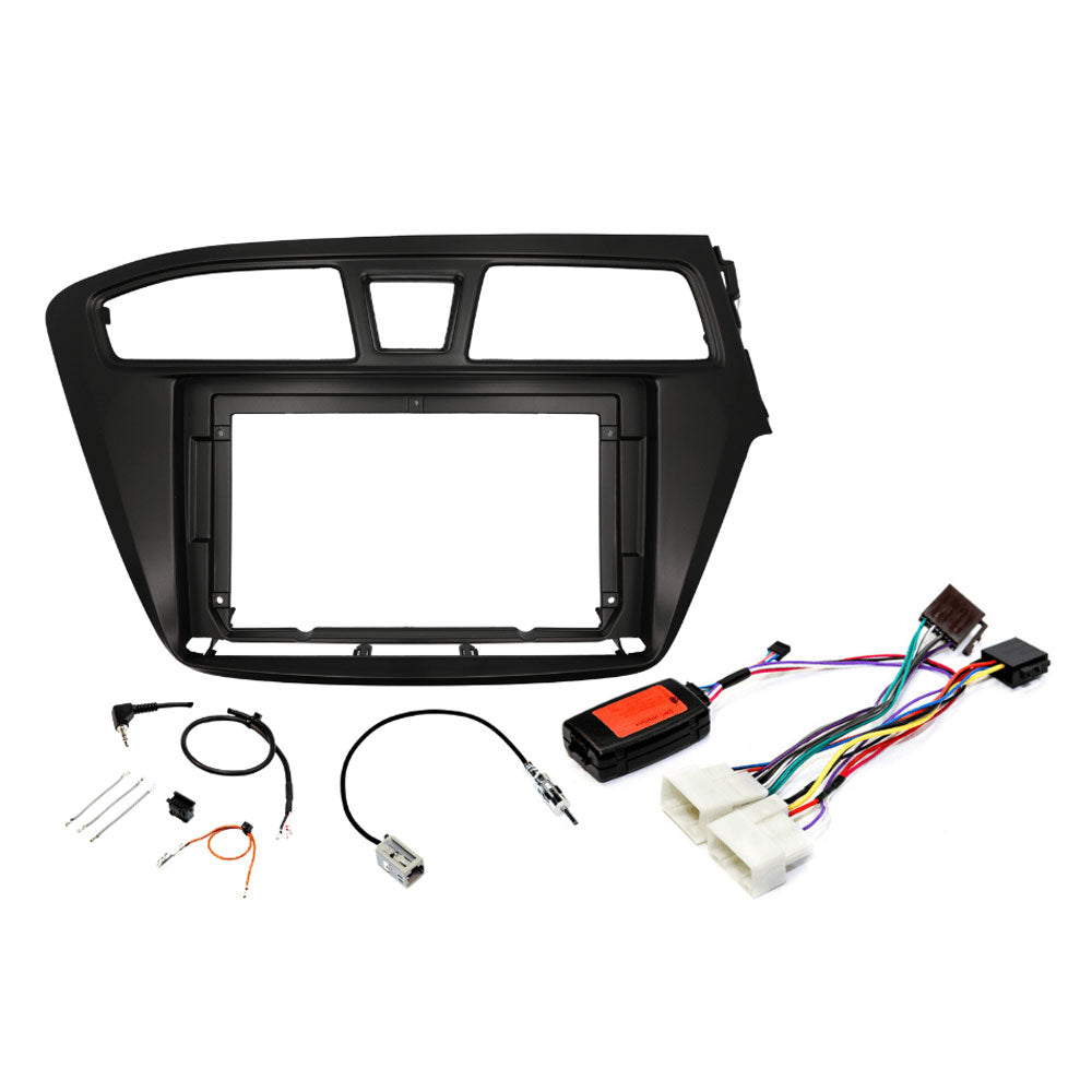Hyundai i20 (2014-2018) Perfect Fit 9" Stereo Fitting Kit (Without Steering Controls)