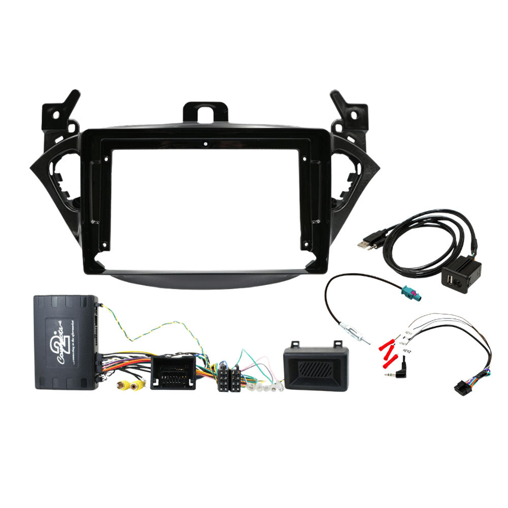 Vauxhall / Opel Adam, Corsa E (2013–2017) Perfect Fit 9" Stereo Kit (IntelliLink R3.0 Systems)