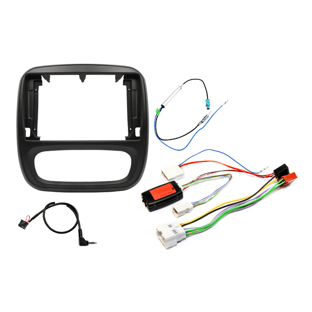 InCarTec PF-144-NAV Vauxhall / Opel Vivaro B (2015 - 2020) Pioneer 9" Fitting Kit (Factory Nav Systems)