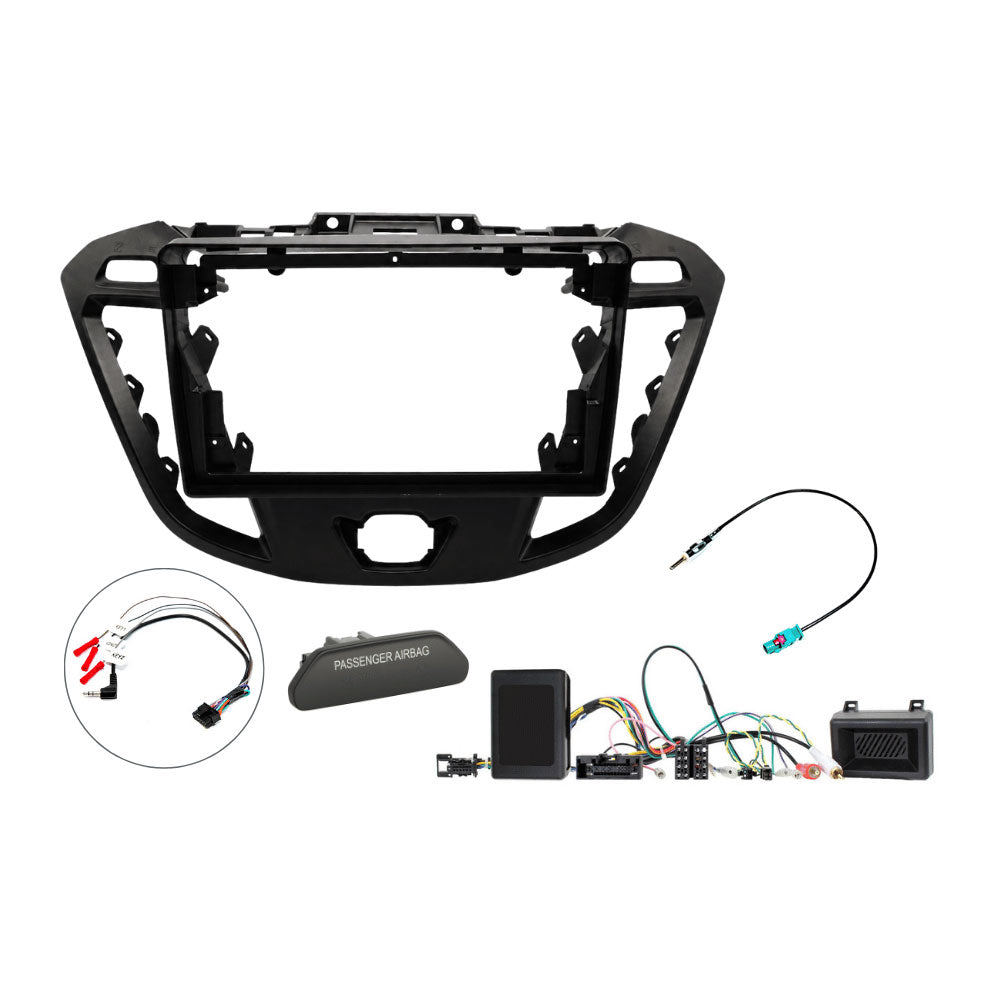 Ford Transit Custom Limited / Sport (2012-2016) 9" Stereo Fitting Kit With Airbag Light