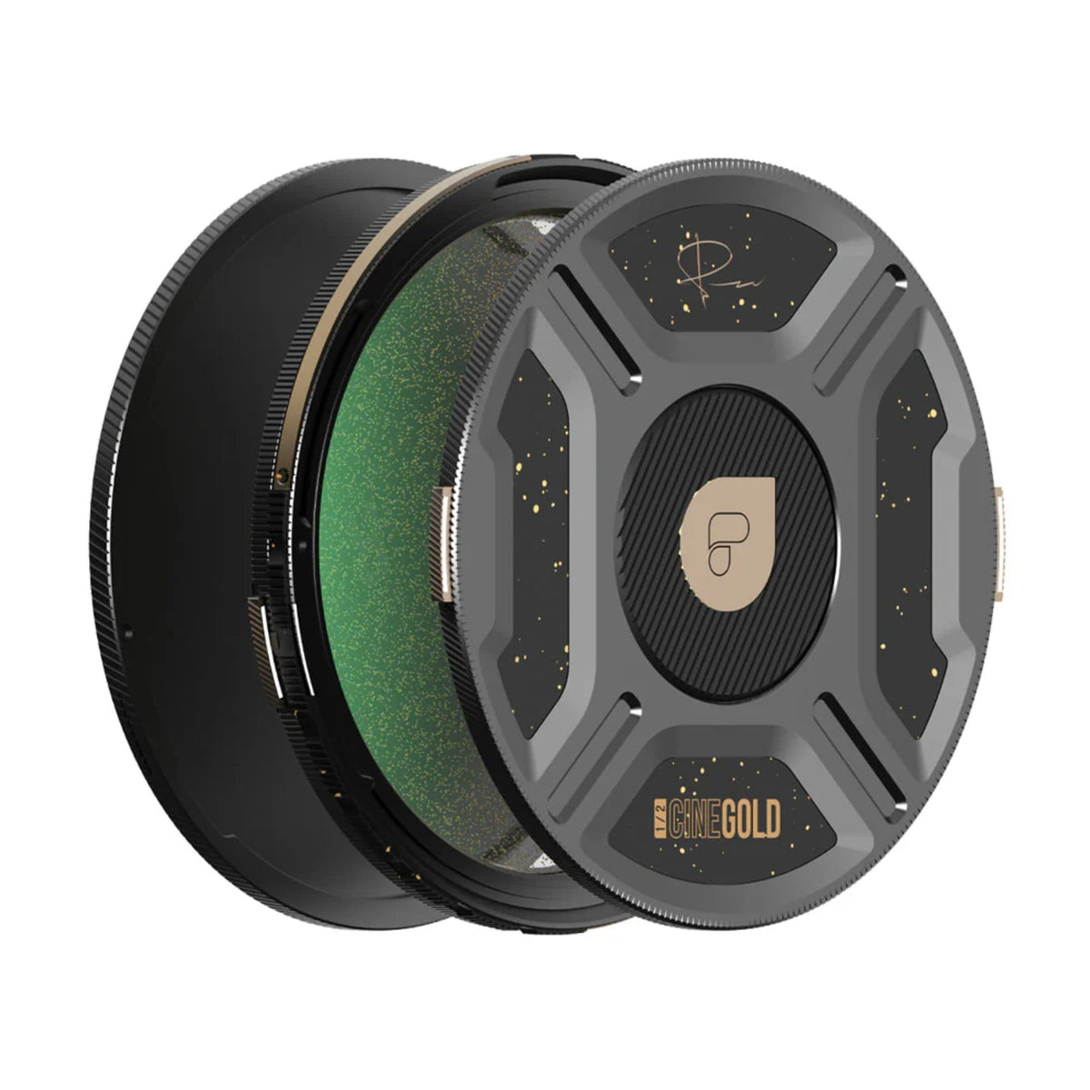 PolarPro CineGold Filter Helix MagLock 1/2 Gold Mist Diffusion Lens Filter