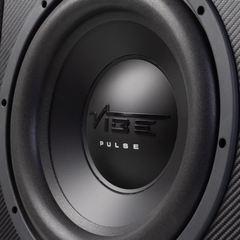 Vibe Active Subwoofer Enclosure 12 Inch Amplified Car Sub Bass Box 350w RMS