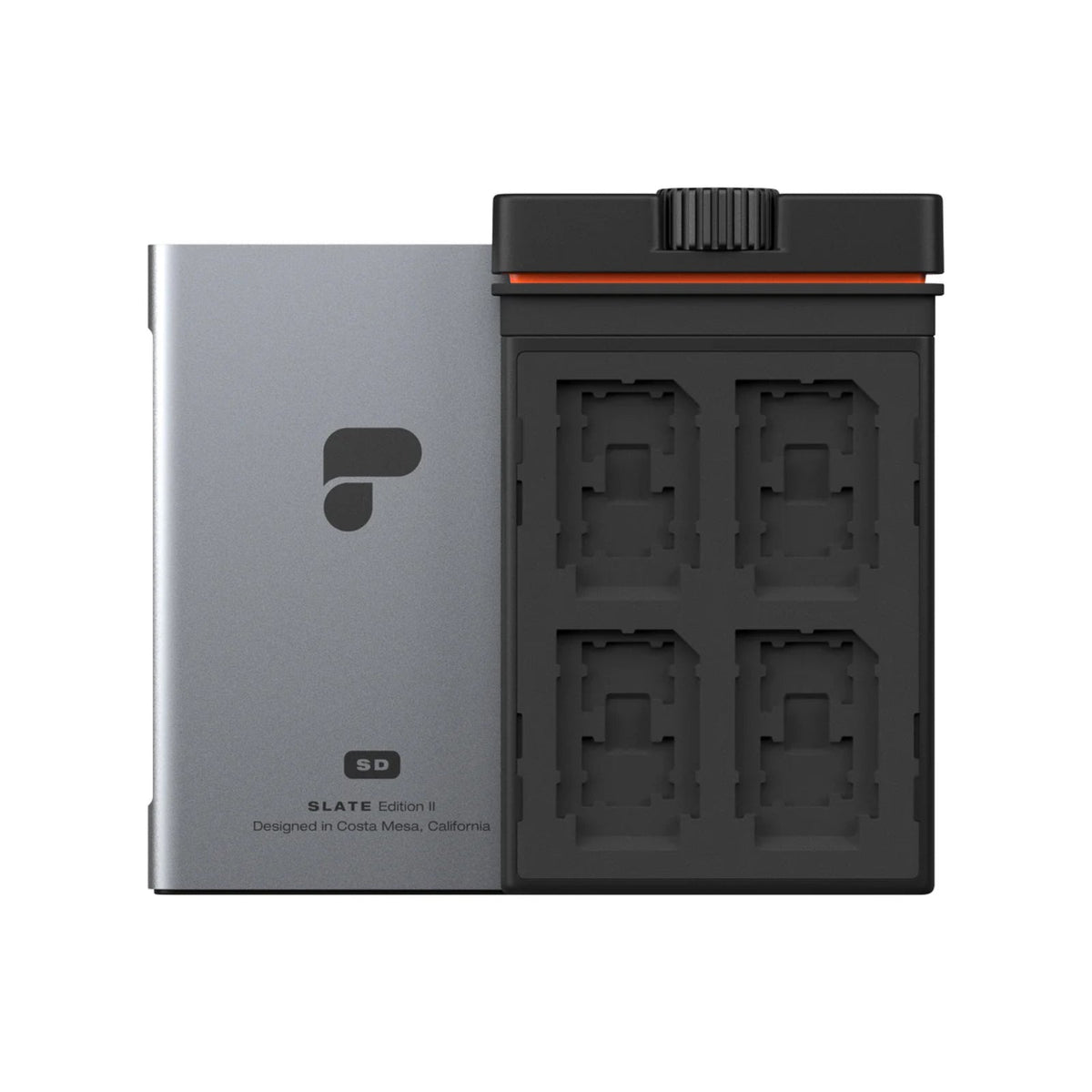 PolarPro Slate II SD & Micro SD Premium Memory Card Holder Case Mountain