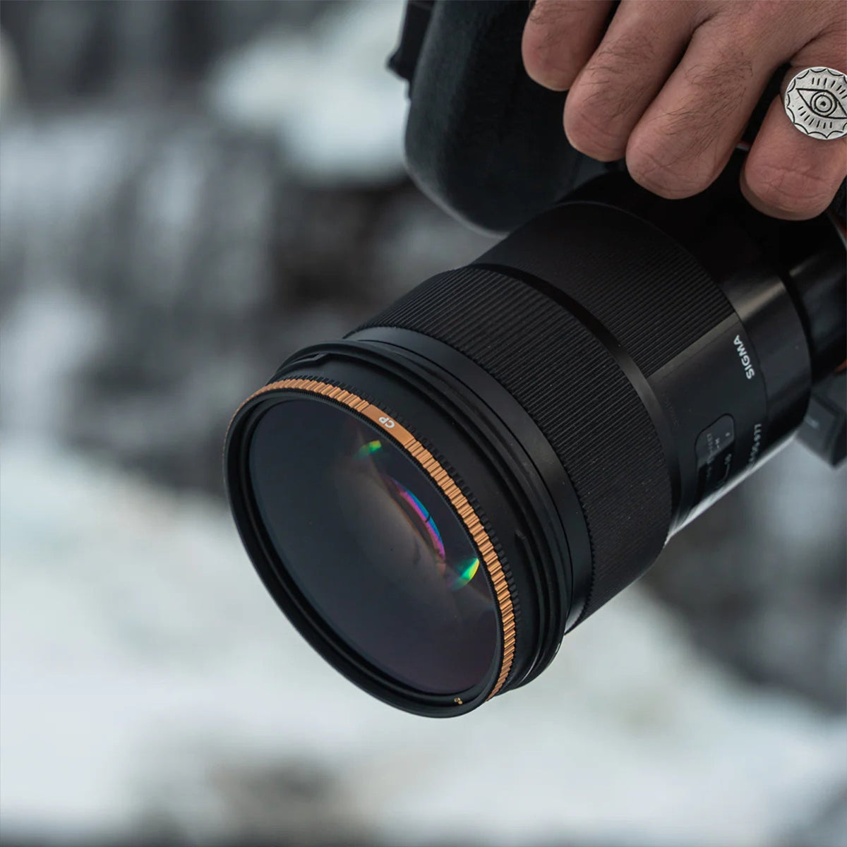 PolarPro Quartzline Cinema Series 49mm CP Circular Polariser Lens CPL Filter