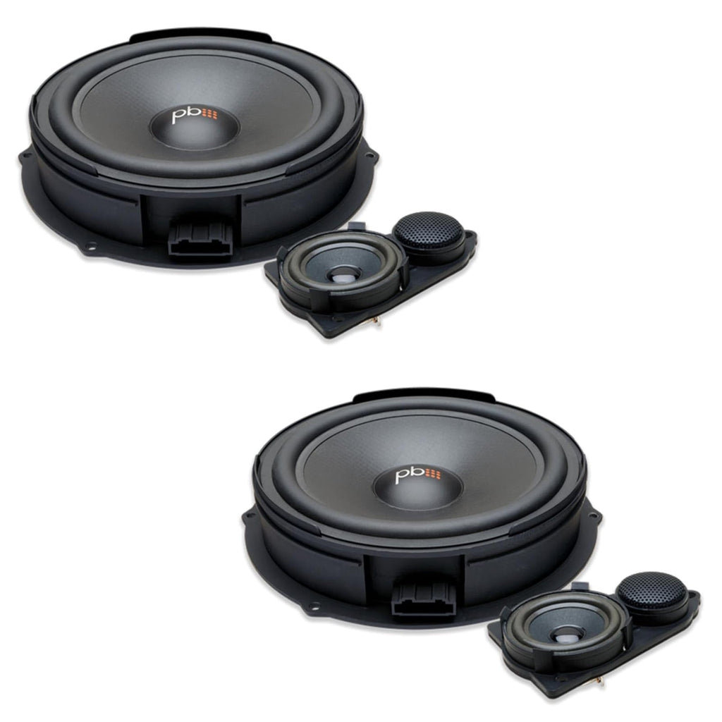 PowerBass OE83T5­-VW 8 inch VW T5 T5.1 Transporter Direct Fit Component Speakers