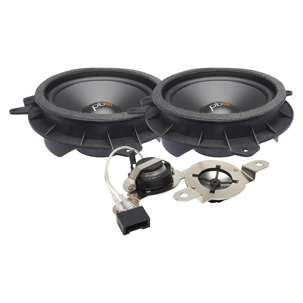 PowerBass OE65C-TY 6.5 Inch Direct Fit Toyota Component Speakers 60w RMS