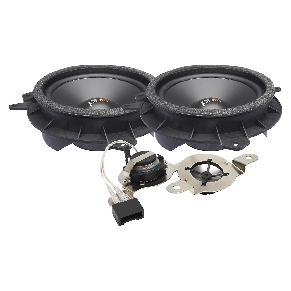 PowerBass OE65C-TY 6.5 Inch Direct Fit Toyota Component Speakers 60w RMS