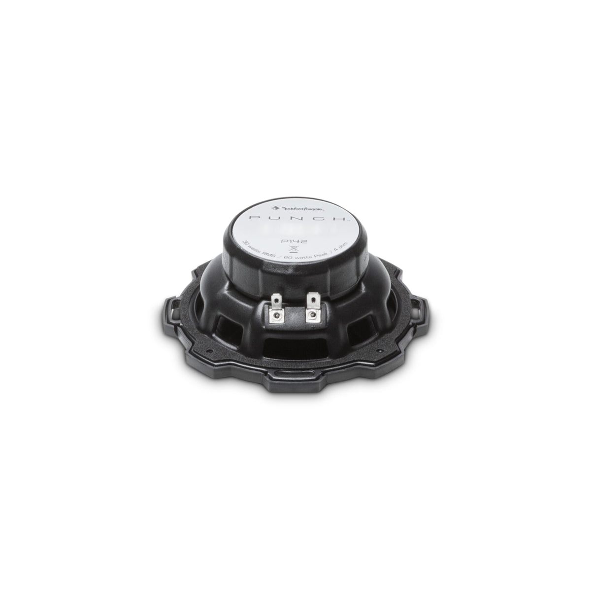 Rockford Fosgate P142 Punch 4 Inch 2 Way Full Range Coaxial Speaker 30w RMS