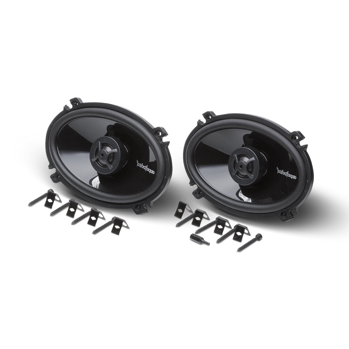 Rockford Fosgate P1462 Punch 4 x 6 Inch 2 Way Full Range Coaxial Speaker 35w RMS