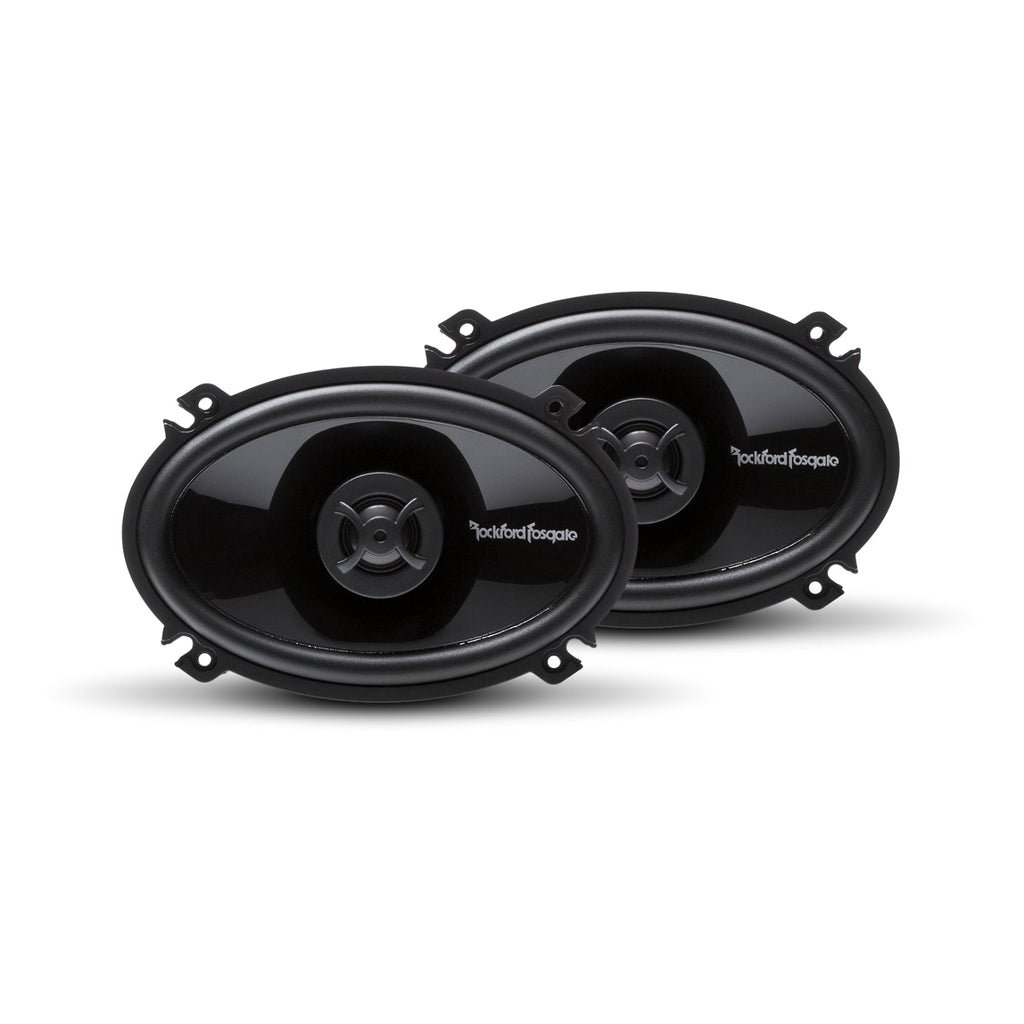 Rockford Fosgate P1462 Punch 4 x 6 Inch 2 Way Full Range Coaxial Speaker 35w RMS