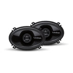 Rockford Fosgate P1462 Punch 4 x 6 Inch 2 Way Full Range Coaxial Speaker 35w RMS