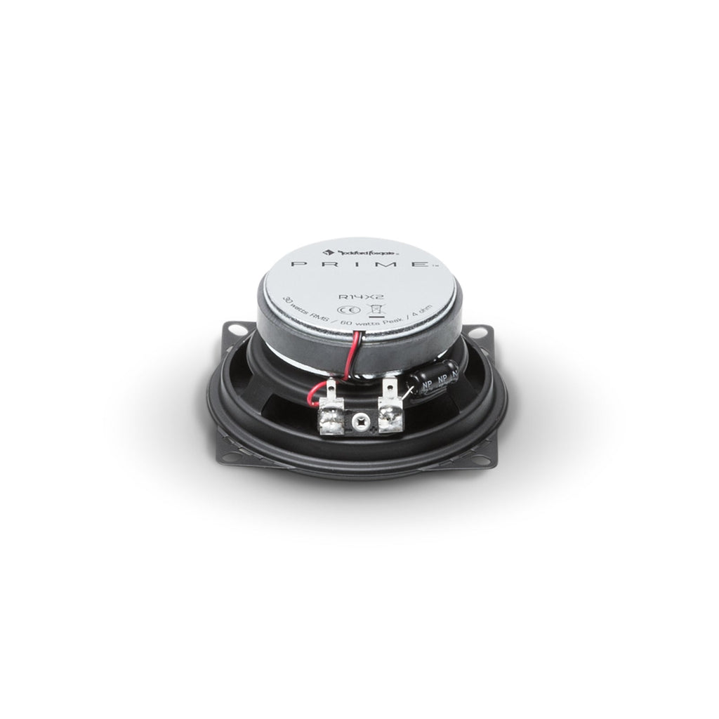 Rockford Fosgate R14X2 Prime 4 Inch 2 Way Full Range Coaxial Speaker 30w RMS Pair
