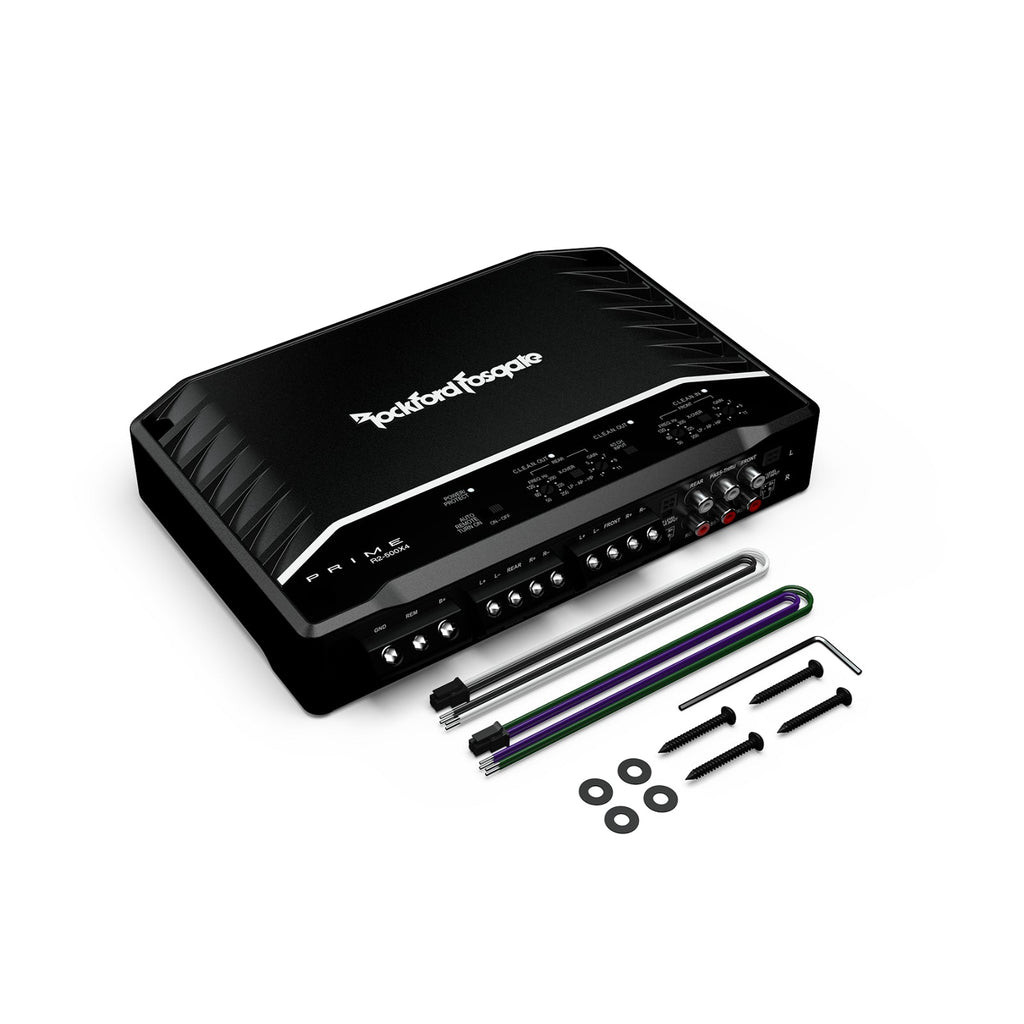 Rockford Fosgate R2-500X4 Prime 4 Channel Class D Amplifier 4 x 75w RMS