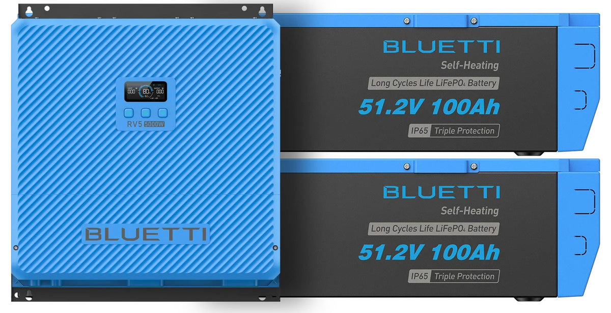 BLUETTI RV5 / B4810 KIT 2 (5000W / 10240Wh CAPACITY)