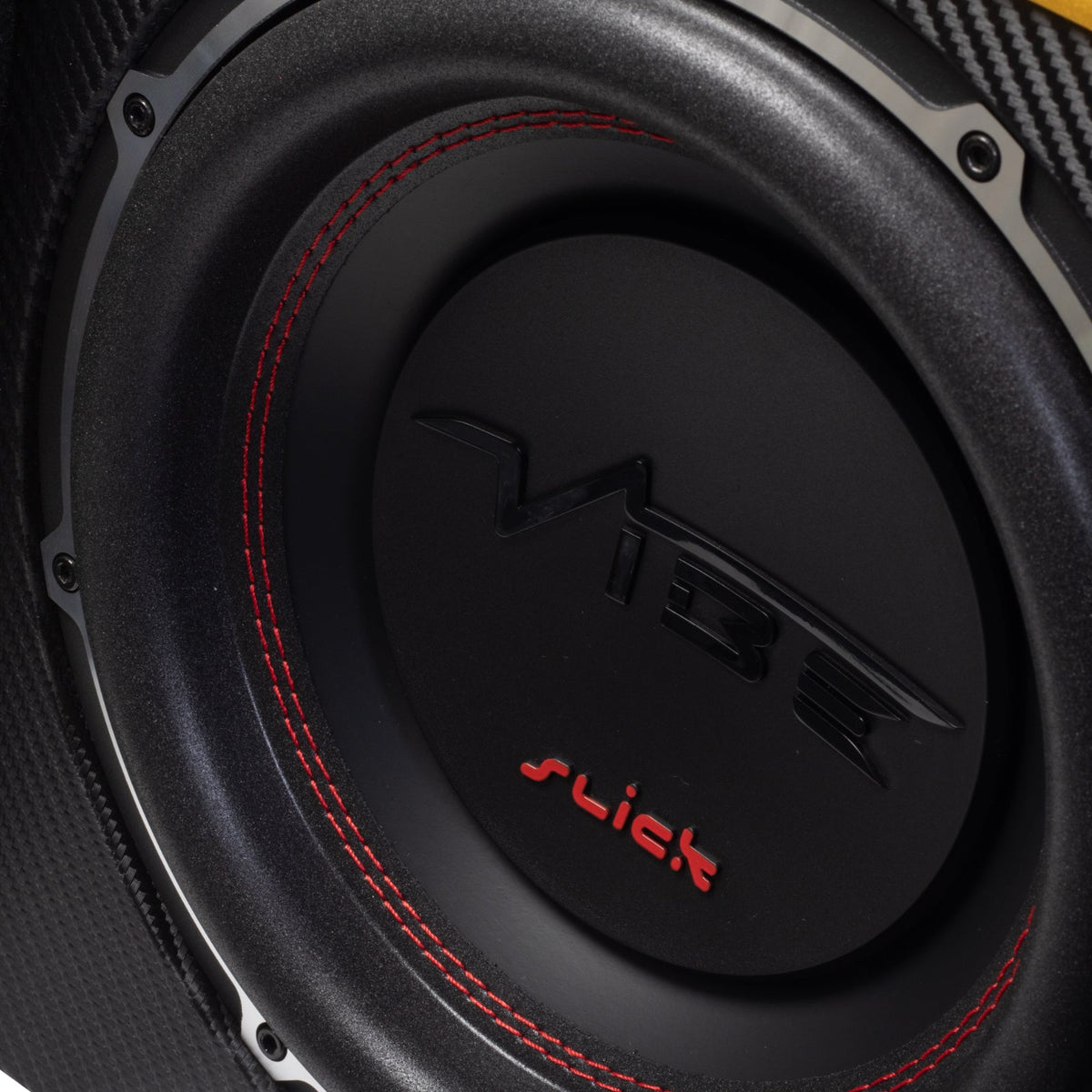 Vibe Subwoofer Enclosure Slick MIT 10 Inch Passive Car Sub Bass Box 500w RMS