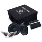 Alpine 6 Channel DSP Amplifier Subwoofer & Speakers for VW Crafter 2 MAN TGE