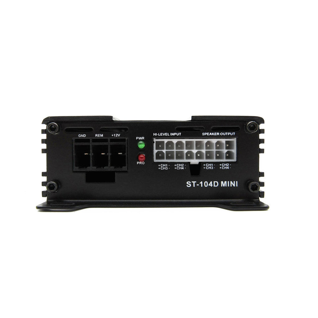 Zapco ST-104D SQ MINI Amp 4 Channel Class D Bridgeable Mini Car Amplifier