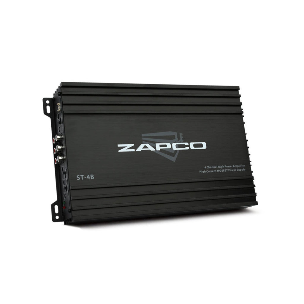 Zapco ST-4B Amp 4 Channel Class AB Full Range Bridgeable Amplifier 4x 65w RMS