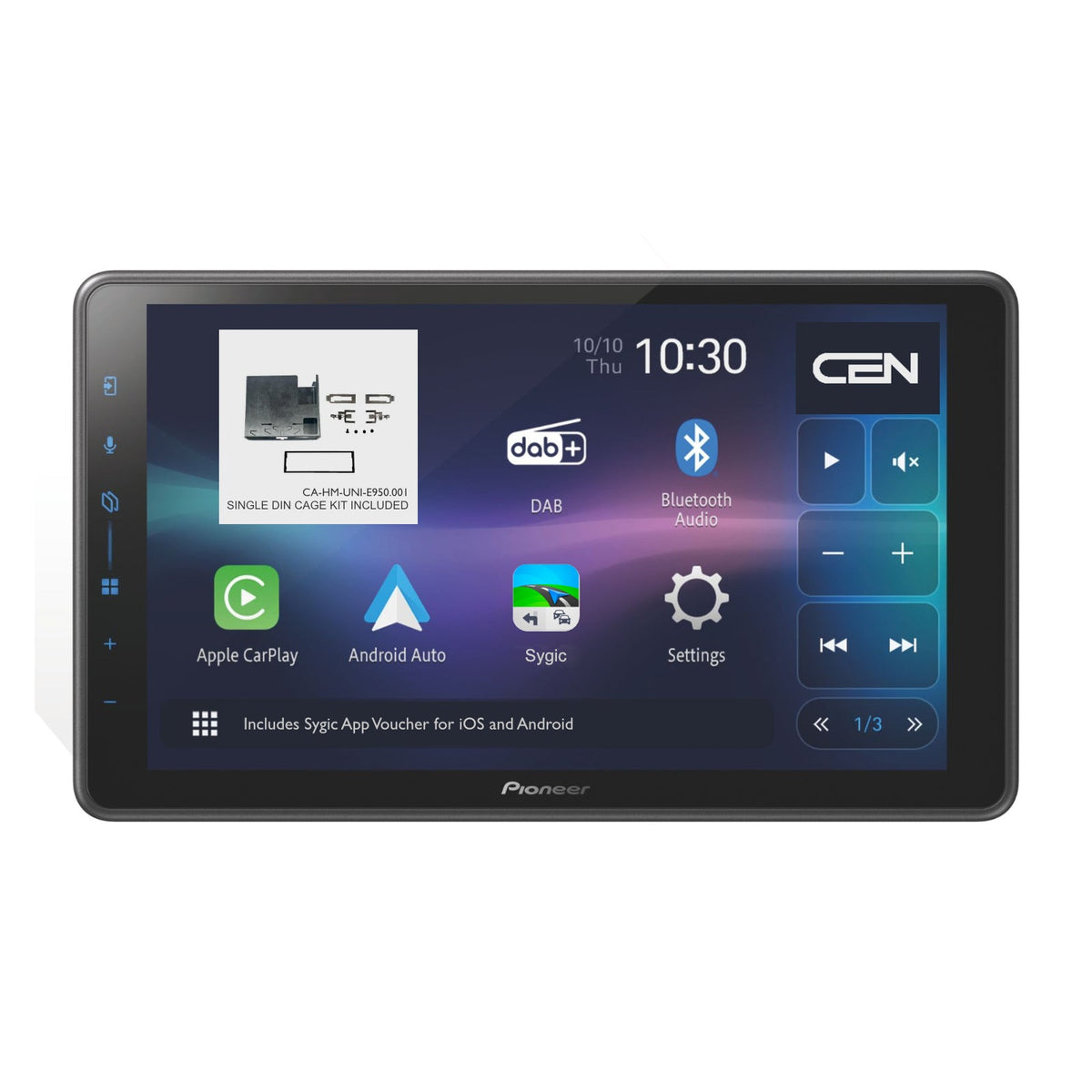 Pioneer SPH-EVO98DAB-C 9 Inch Apple CarPlay Android Auto Camper Motorhome Stereo