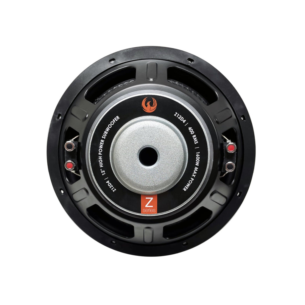 Phoenix Gold Z12D4 Z Series 12 Inch Sub Dual 4 Ohm Subwoofer 400w RMS