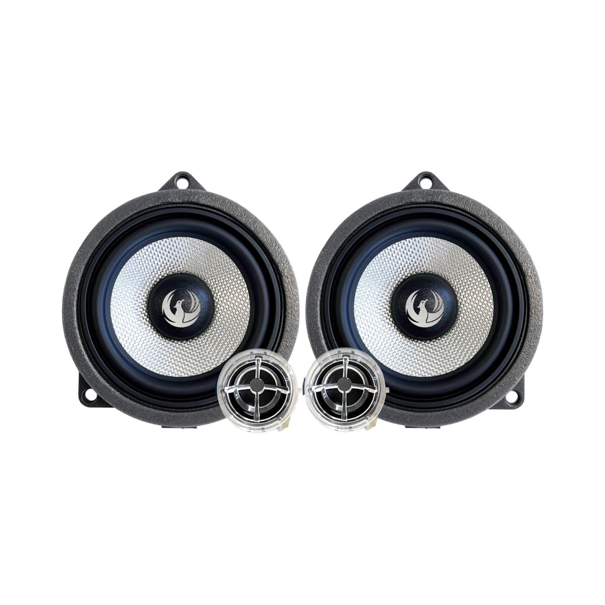 Phoenix Gold ZDSB100CS ZD Series 4 Inch 2 Way BMW Speaker Upgrade Kit 60w RMS
