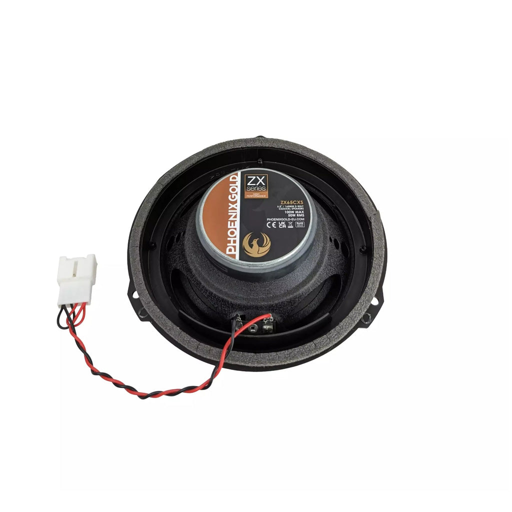 Phoenix Gold ZDSKF2 Ford 2 Way Plug & Play 6.5 Inch Coaxial Speakers 50w RMS