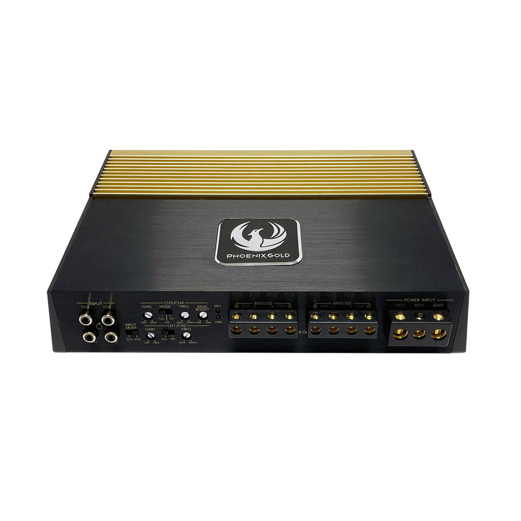 Phoenix Gold ZQ5004 Amp Class A B High End 4 Channel Amplifier 4x85w RMS