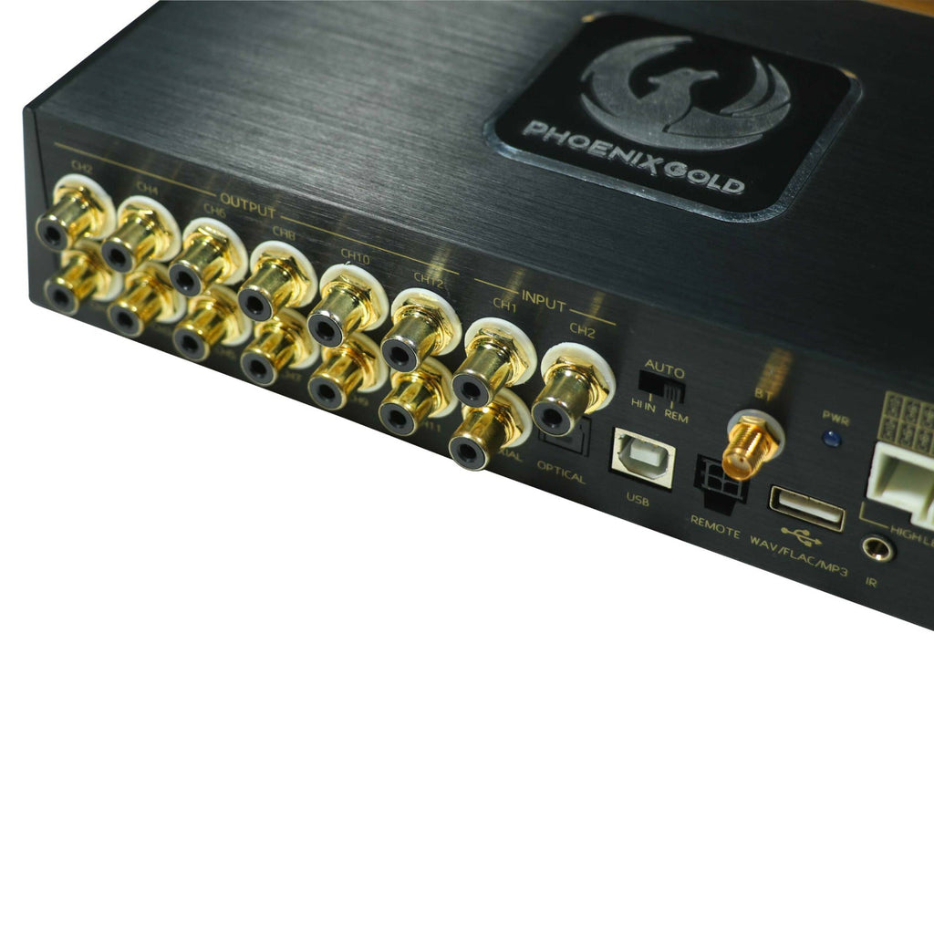 Phoenix Gold ZQDSP12 ZQ Series DSP 12 Channel High End Digital Signal Processor